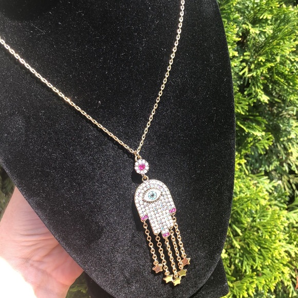 Betsey Johnson havisham bling pendant NWT’s - Picture 4 of 5